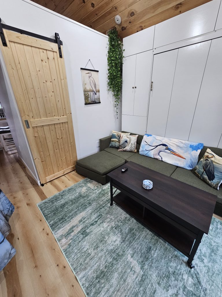 Comfortable living room at Heron's Nest Dover