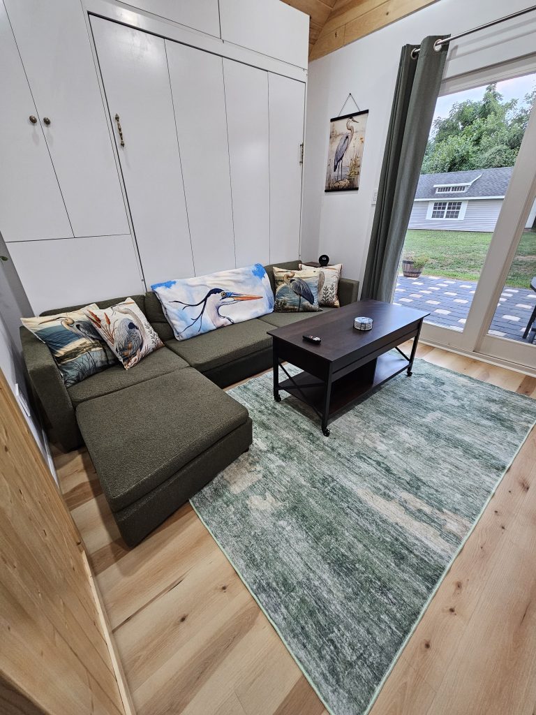Cozy bedroom at Heron's Nest Dover